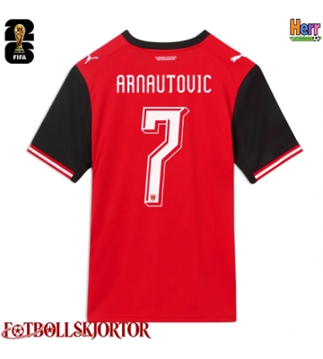 Österrike Marko Arnautovic #7 Hemmatröja VM 2026 Kortärmad